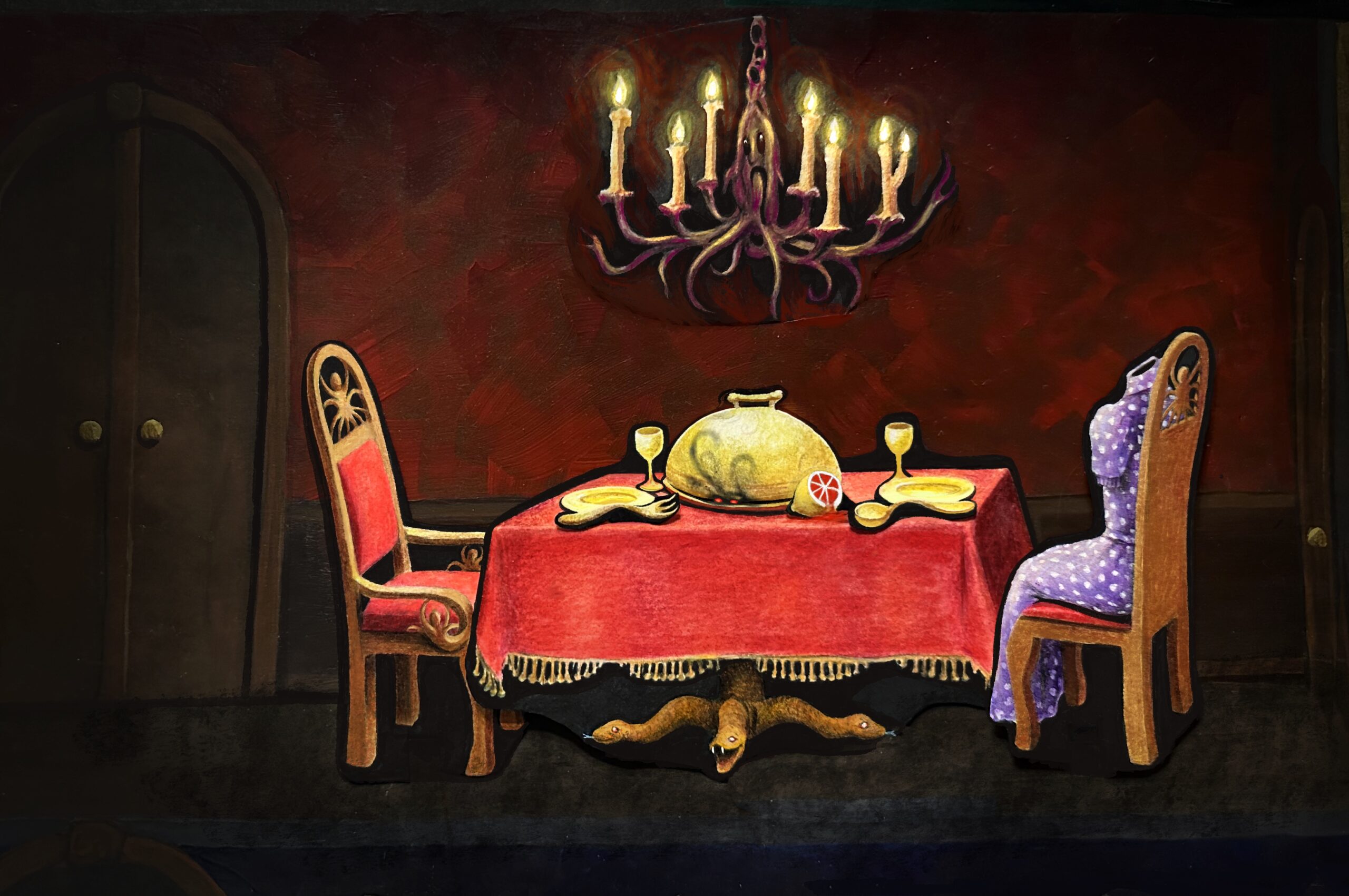 Haunted House Game-Story - Anyone's hungry?